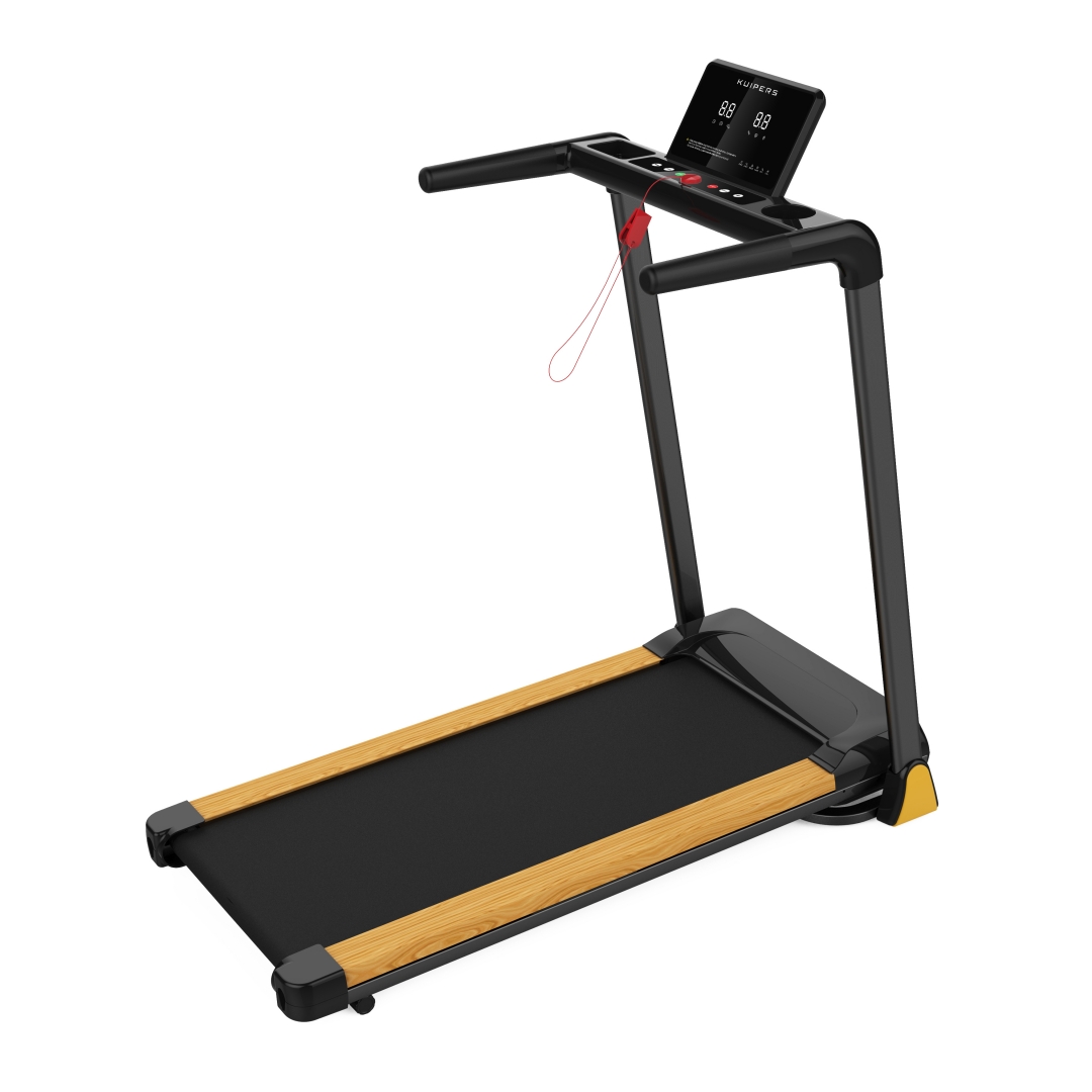 Treadmill Home Gym - Treadmill Elektrik Lipat 3.5HP yang Tenang,