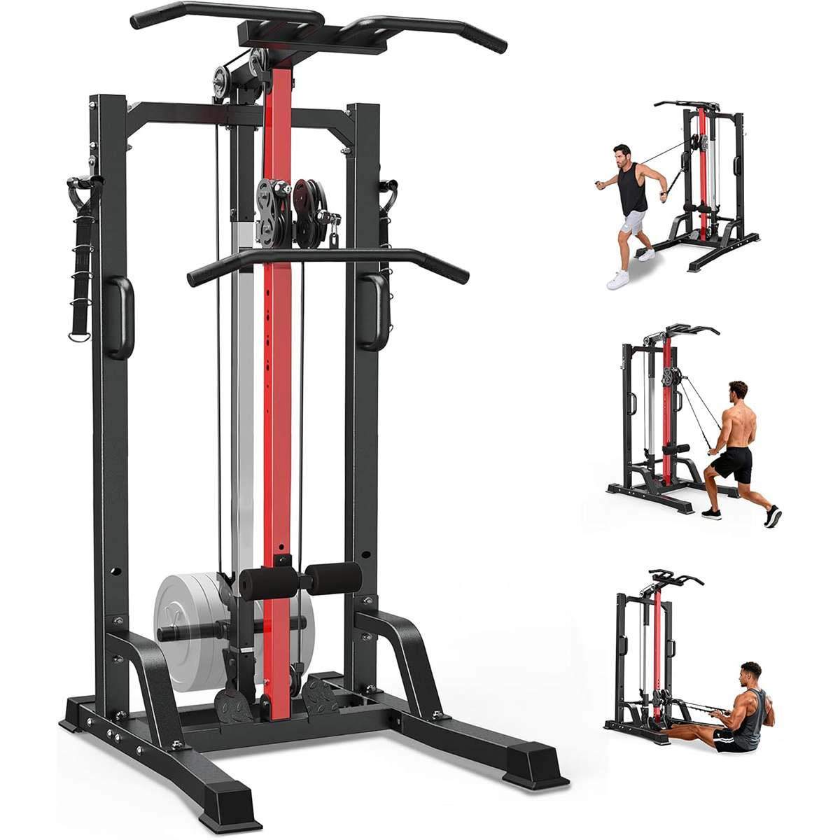 Pulley Home Gym - Mesin Gym Rumah Pooboo - Sistem