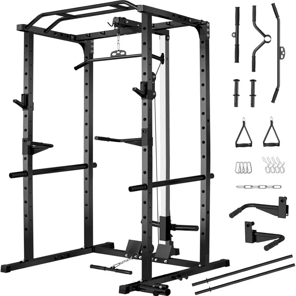 Lat Pulldown Cable - Rak Power Kapasitas 2000LBS dengan Lat