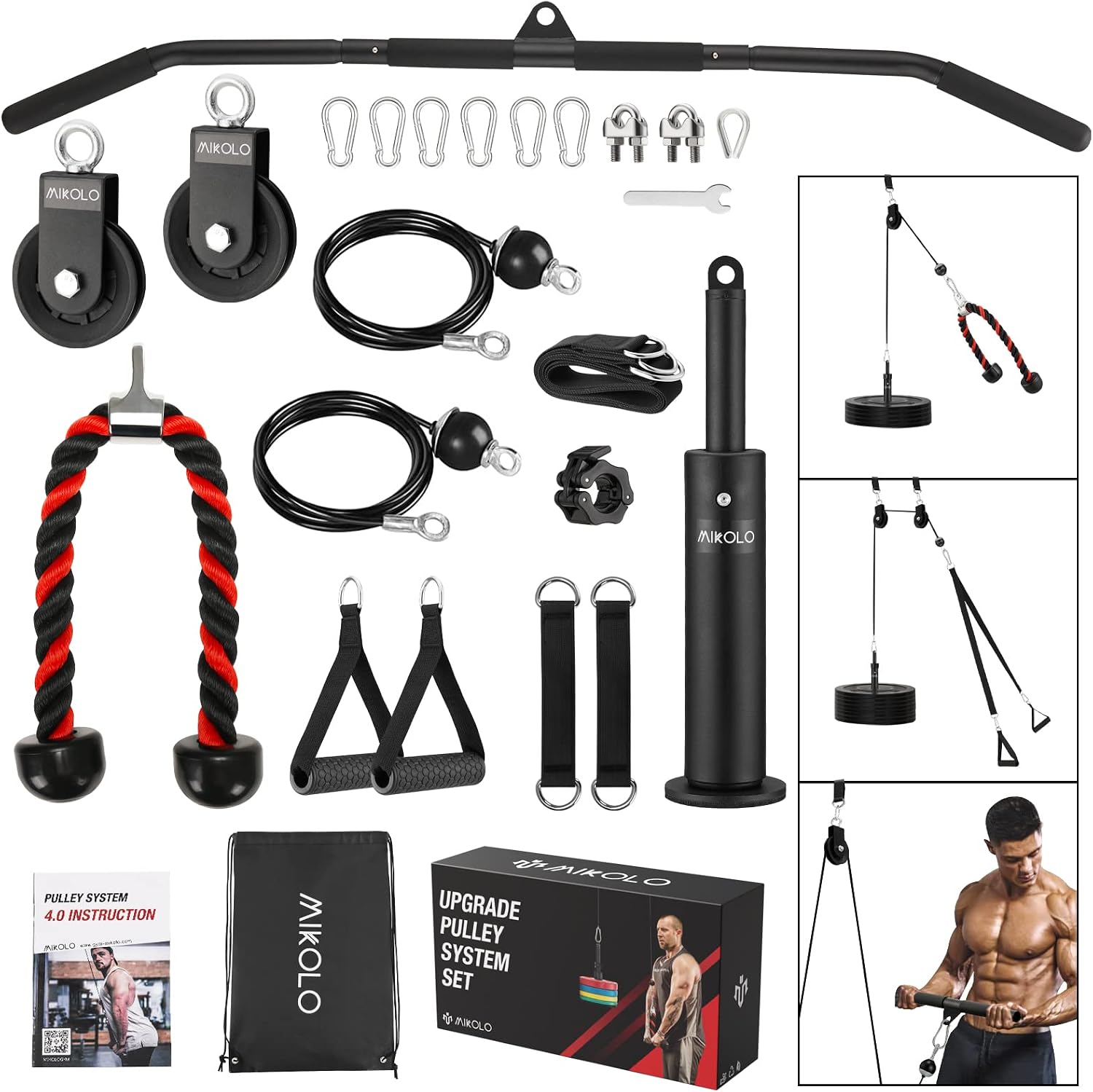 Pulley Home Gym - Sistem Katrol yang Ditingkatkan untuk Gym