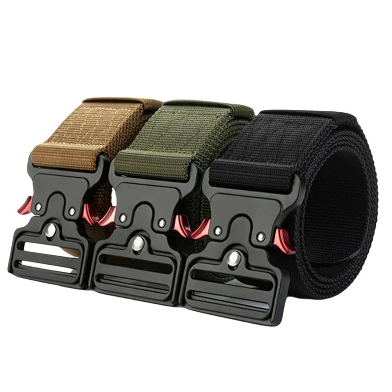 Battle Rope Heavy - Sabuk Taktis Pria Lebar 50mm, Sabuk