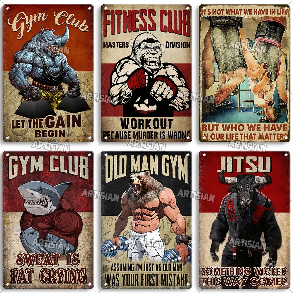 Home Gym Room - Papan Seni Lukisan Kata-Kata Inspiratif Klub