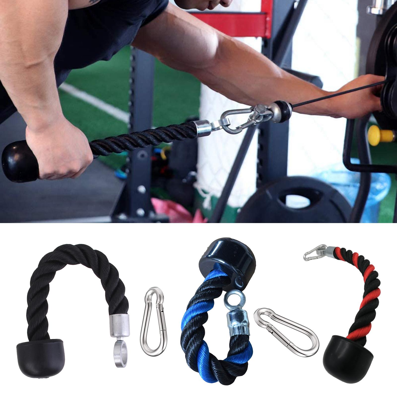 Lat Pulldown Cable - Trisep Tali Pegangan Tunggal Katrol Kabel
