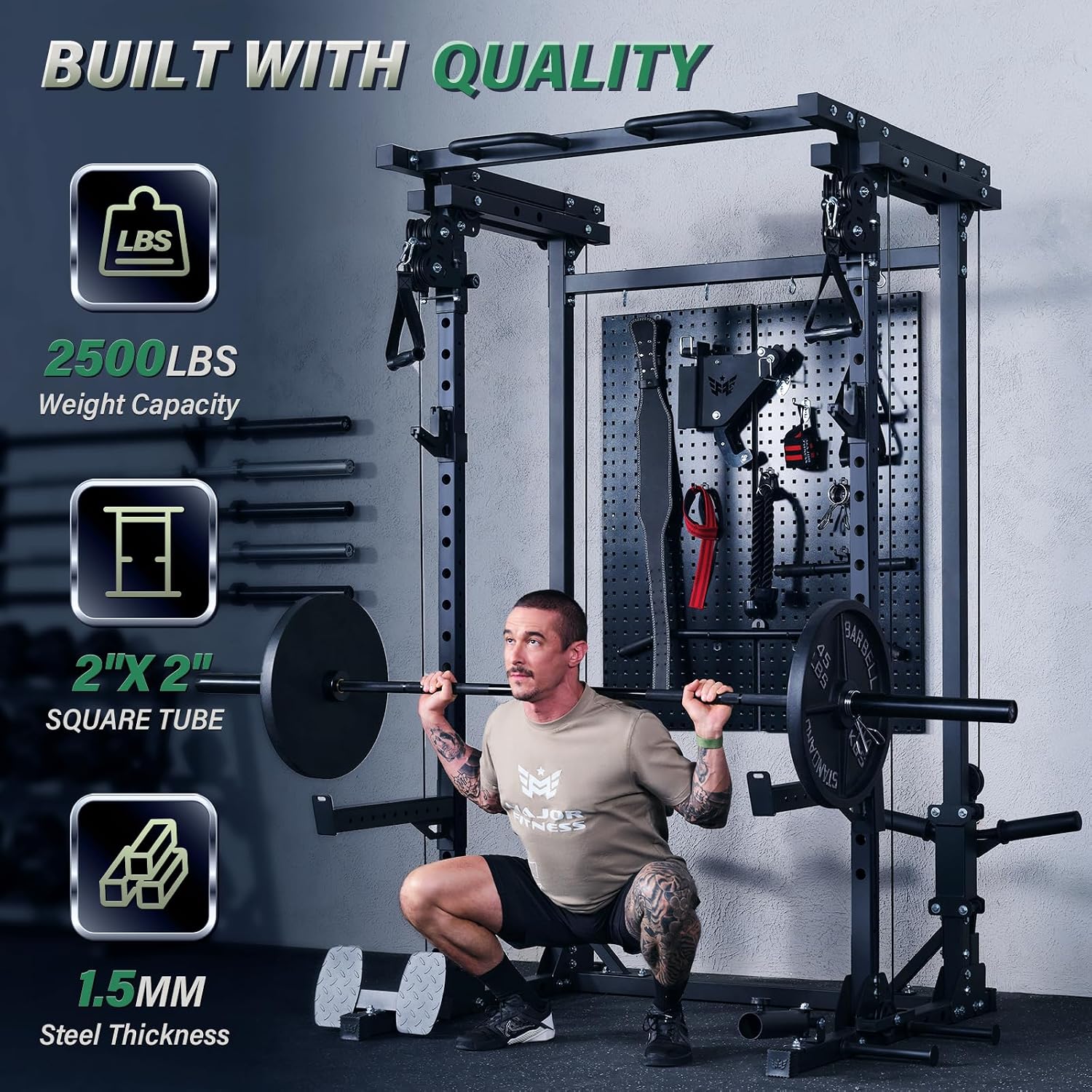 Pulley Home Gym - Rak Power Drone3, Rak Squat Gym