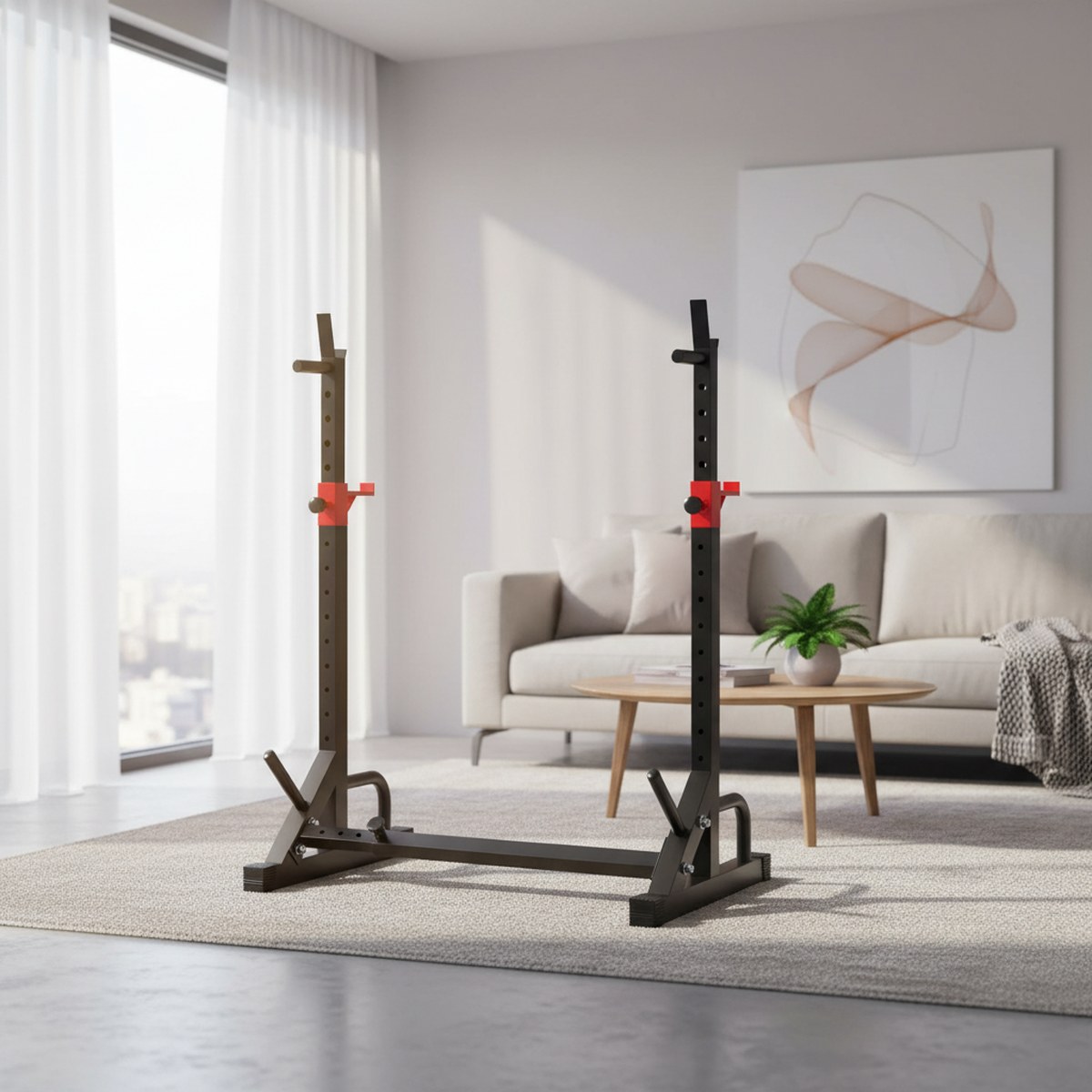 Home Gym No Equipment - Rak Beban Gym Rumah yang Dapat