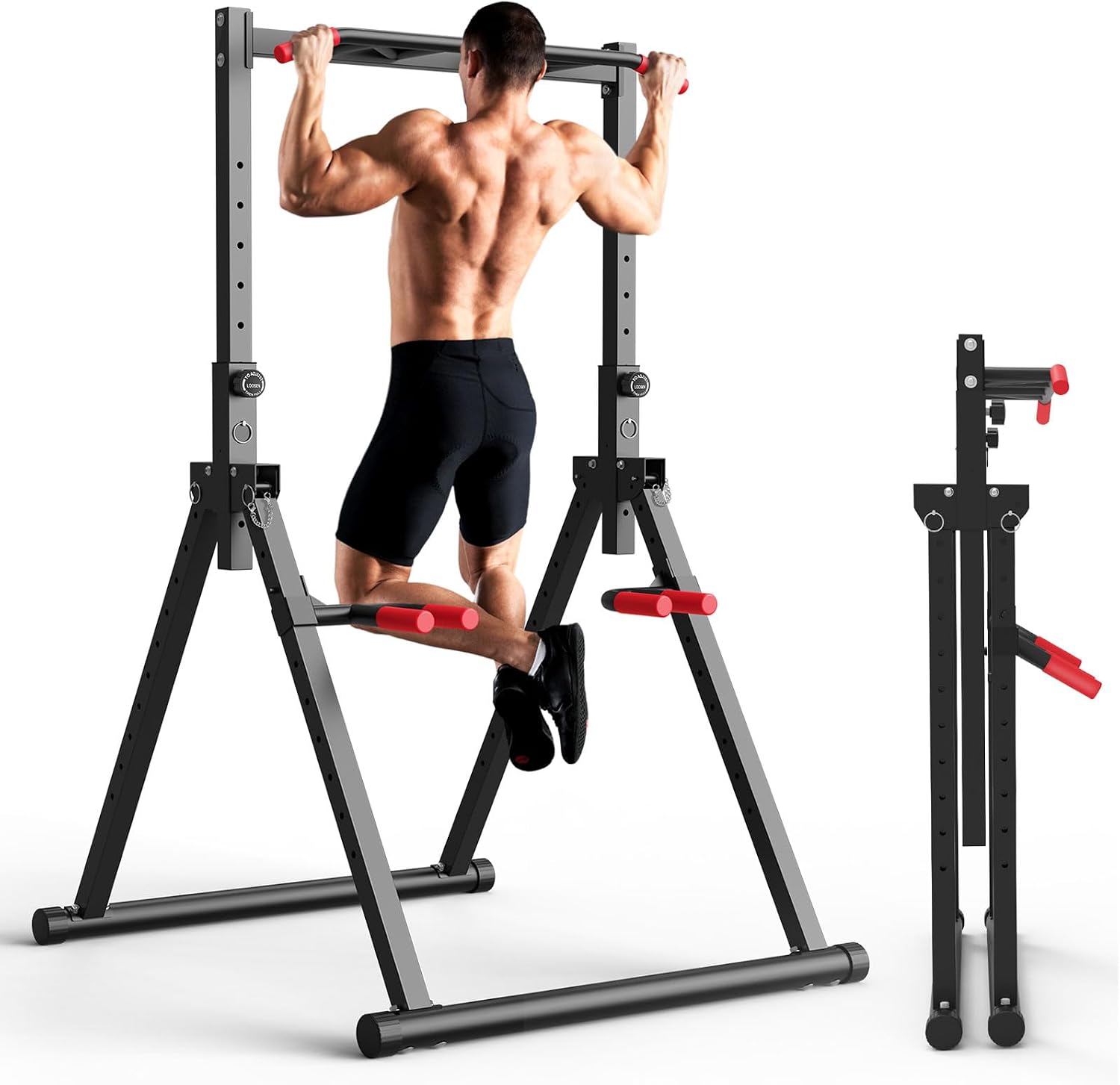 Pull Up Bar Tower - Stasiun Latihan Lipat Power Tower, Rangka