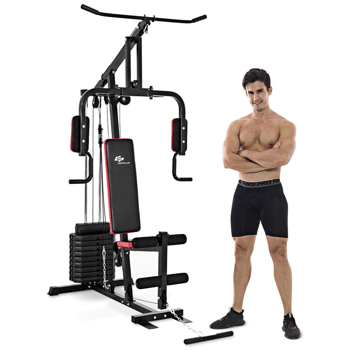 Home Gym Total Fitness - Peralatan Latihan Kekuatan Multifungsi untuk Gym