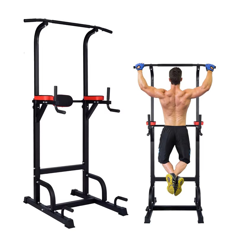 Pull Up Bar Tower - Stasiun Latihan Multifungsi yang Dapat Disesuaikan,