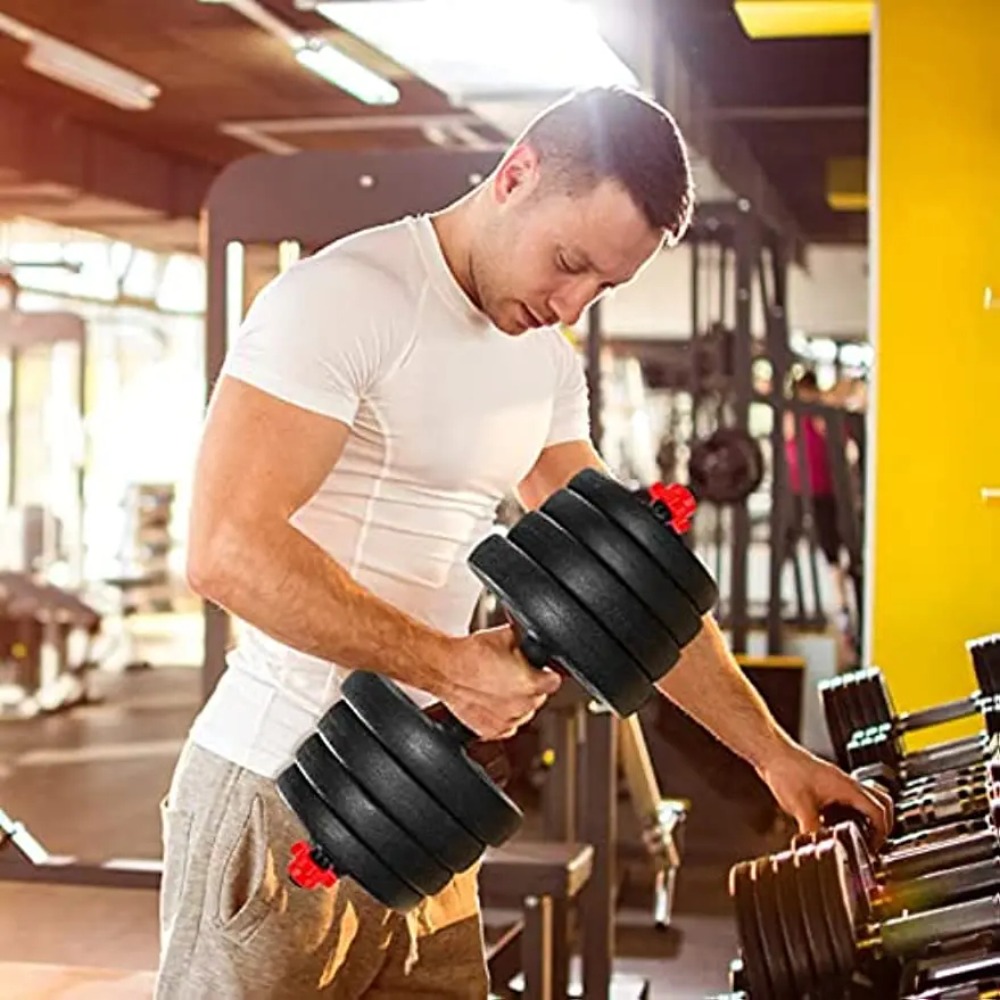Home Gym No Equipment - Barbel PVC Baru, Peralatan Fitness, Aksesoris
