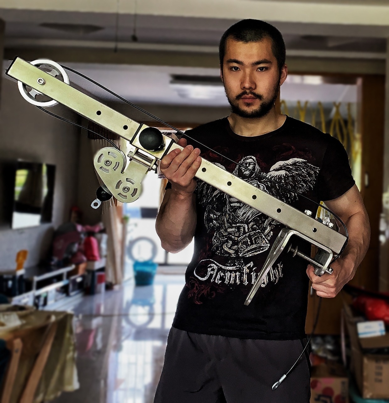 Pulley Home Gym - Alat Latih Otot Lengan Bawah Profesional