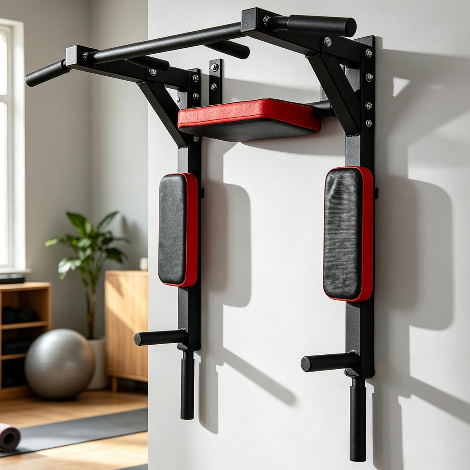 Pull Up Bar Tower - Bar Pull-up Dinding Multifungsi, Horizontal Bar,