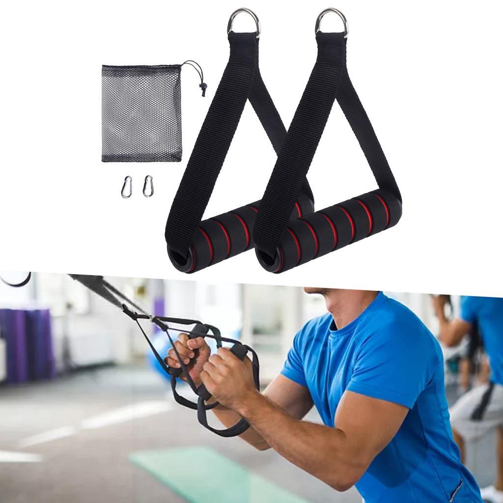 2x Pegangan Latihan Pegangan L - Pulley Home Gym ulasan dan harga