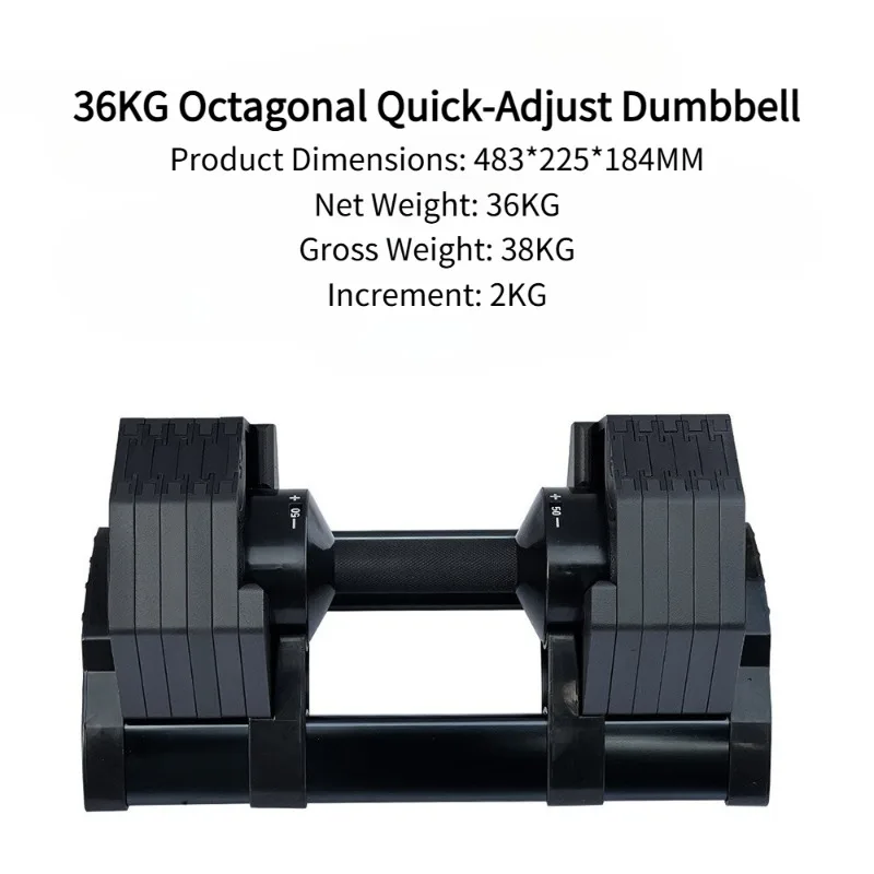 Dumbbell Oktagonal 36kg yang D - Home Gym Recommendations ulasan dan harga
