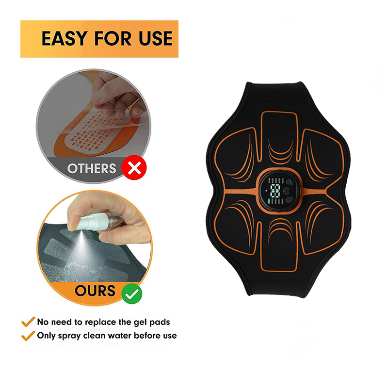 Sabuk Pelatih Otot Perut Abs T - Home Gym Hack ulasan dan harga