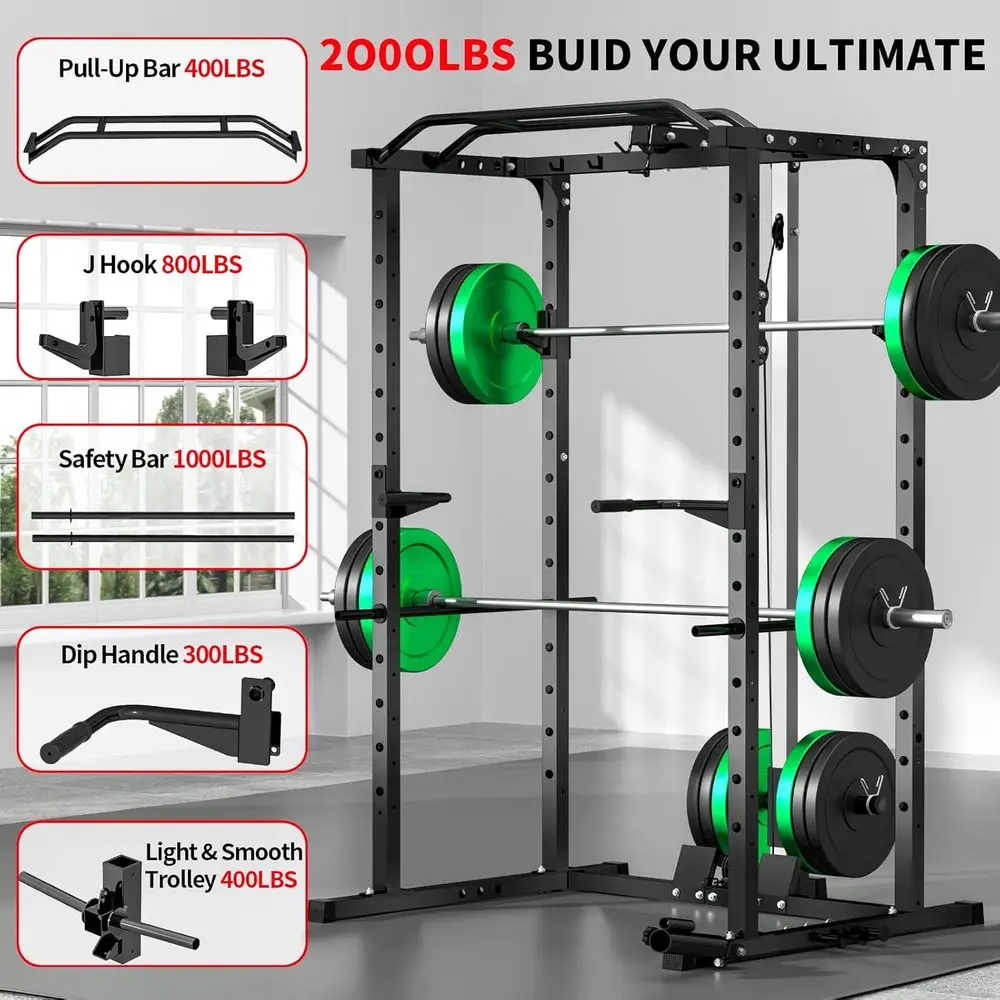 Rak Power Kapasitas 2000LBS de - Lat Pulldown Cable ulasan dan harga