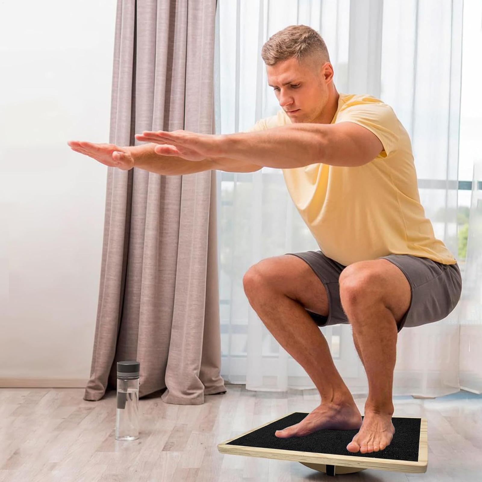 Papan Goyang Kayu Anti-Selip P - Home Gym Room ulasan dan harga