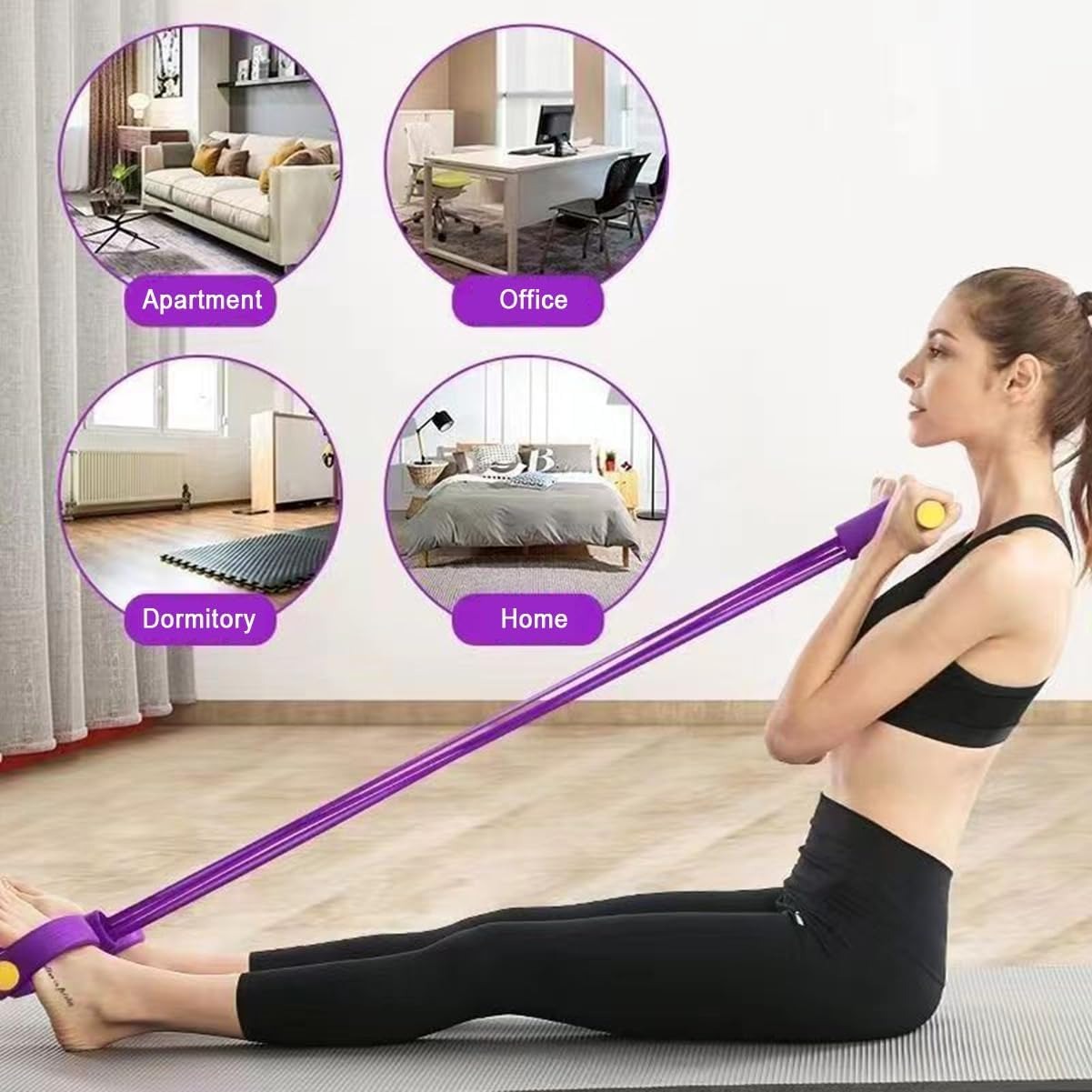 21 Fitness Resistance Bands-6  - Home Gym Youtube ulasan dan harga