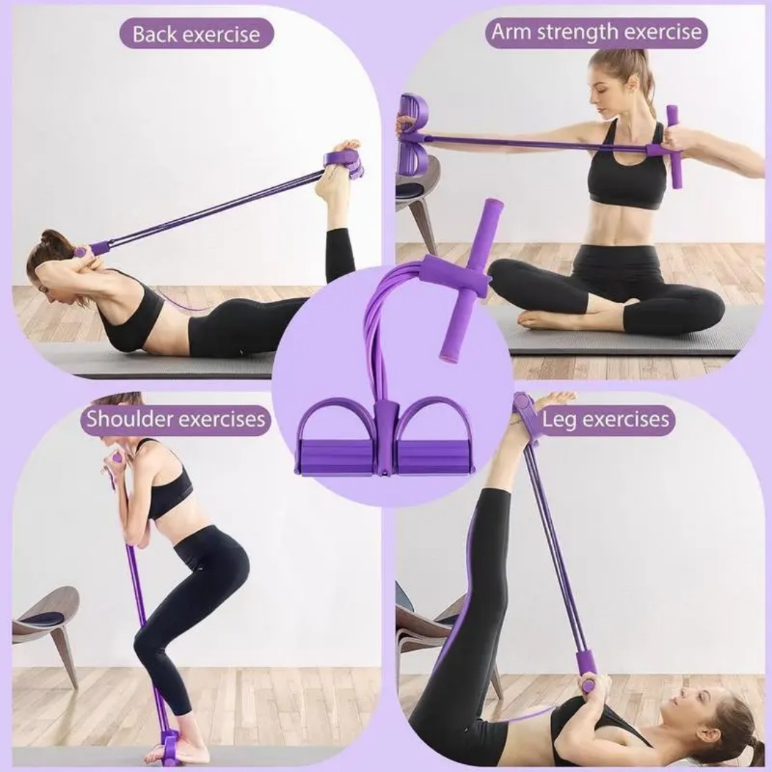 21 Fitness Resistance Bands-6  - Home Gym Youtube ulasan dan harga