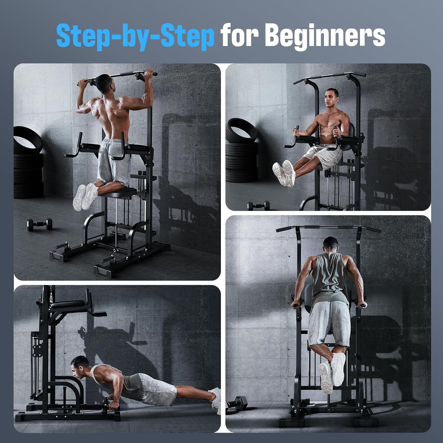 Alat Latihan Kekuatan Power To - Pull Up Bar Tower ulasan dan harga