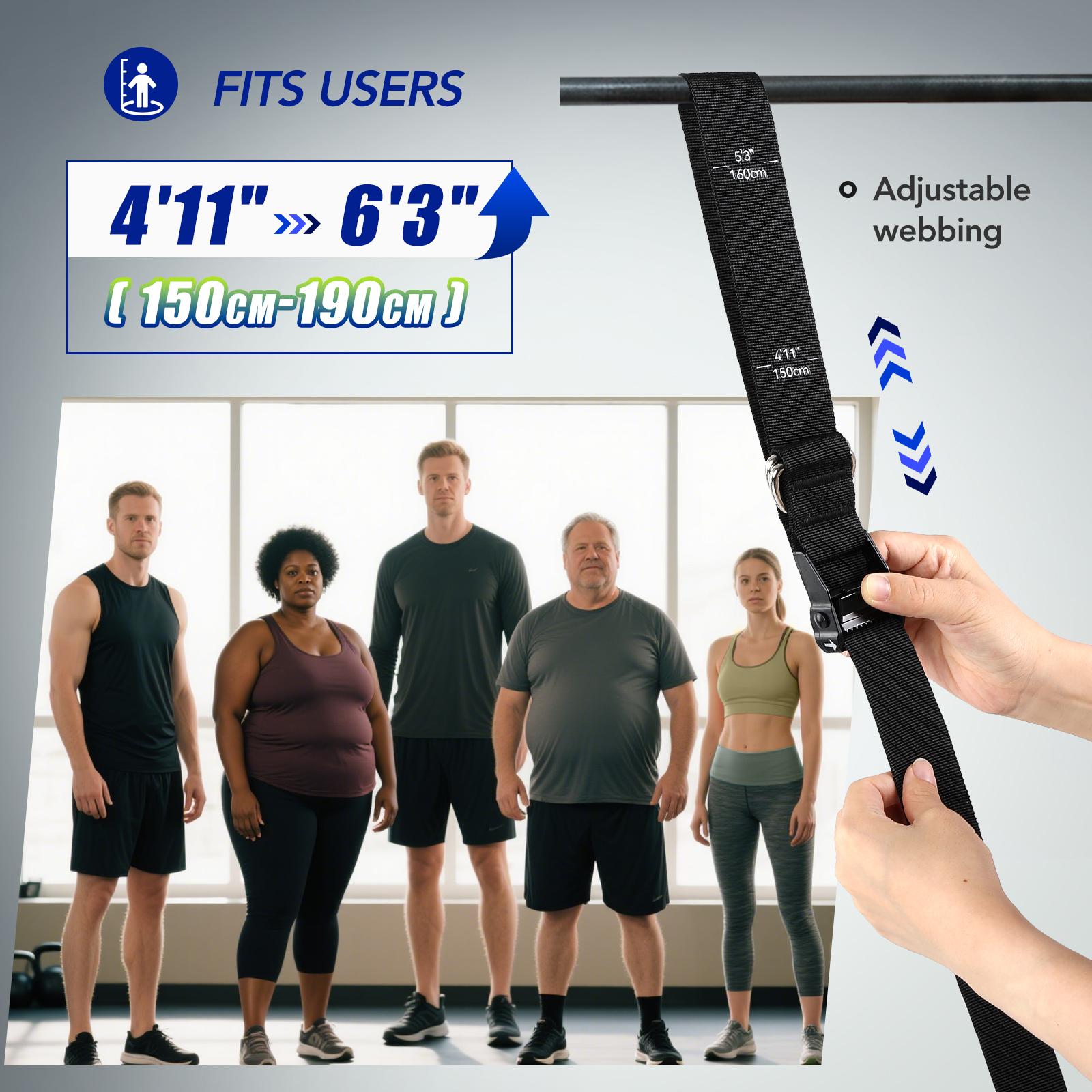 Set Tali Bantu Pull Up Heavy D - Treadmill Home Gym ulasan dan harga