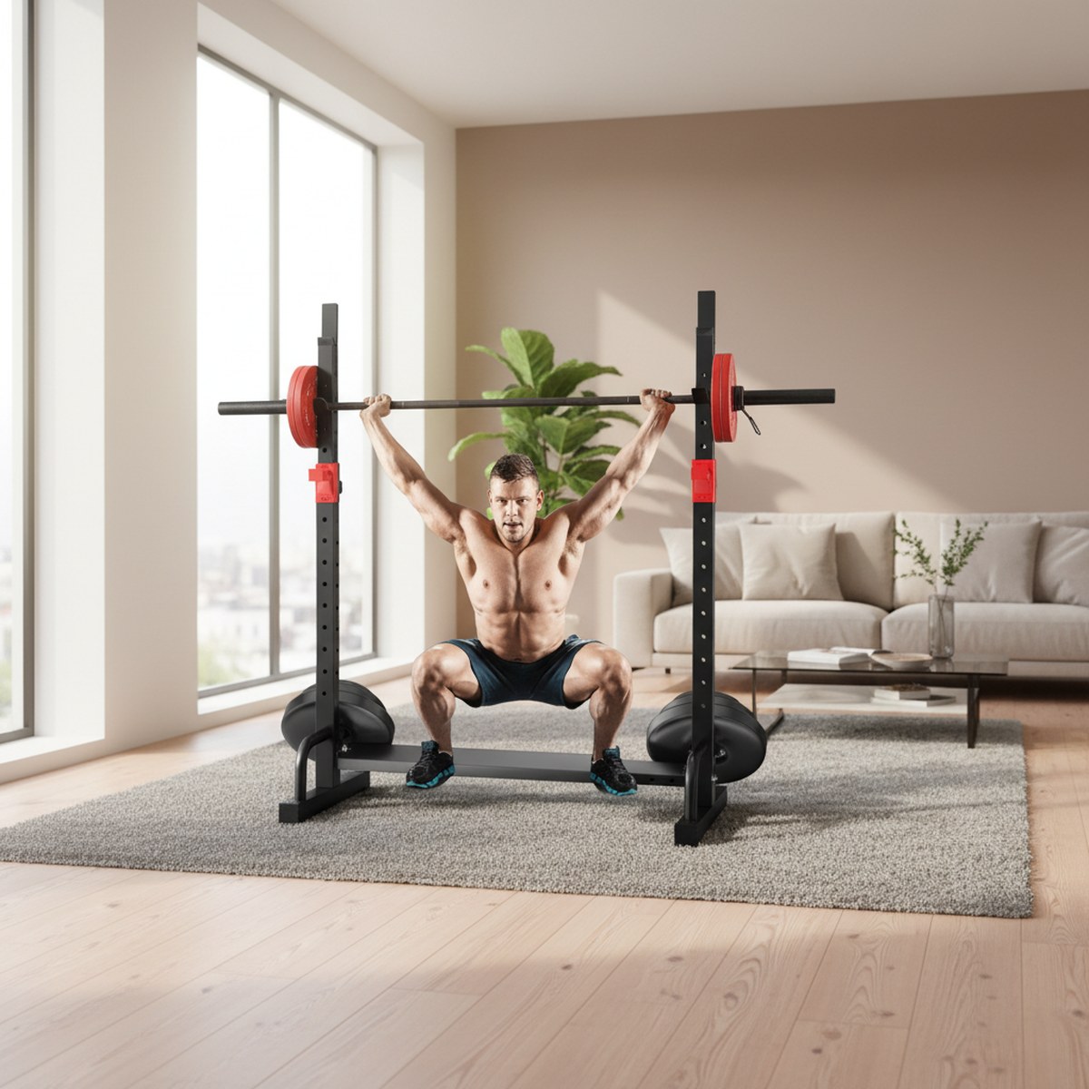 Rak Beban Gym Rumah yang Dapat - Home Gym No Equipment ulasan dan harga