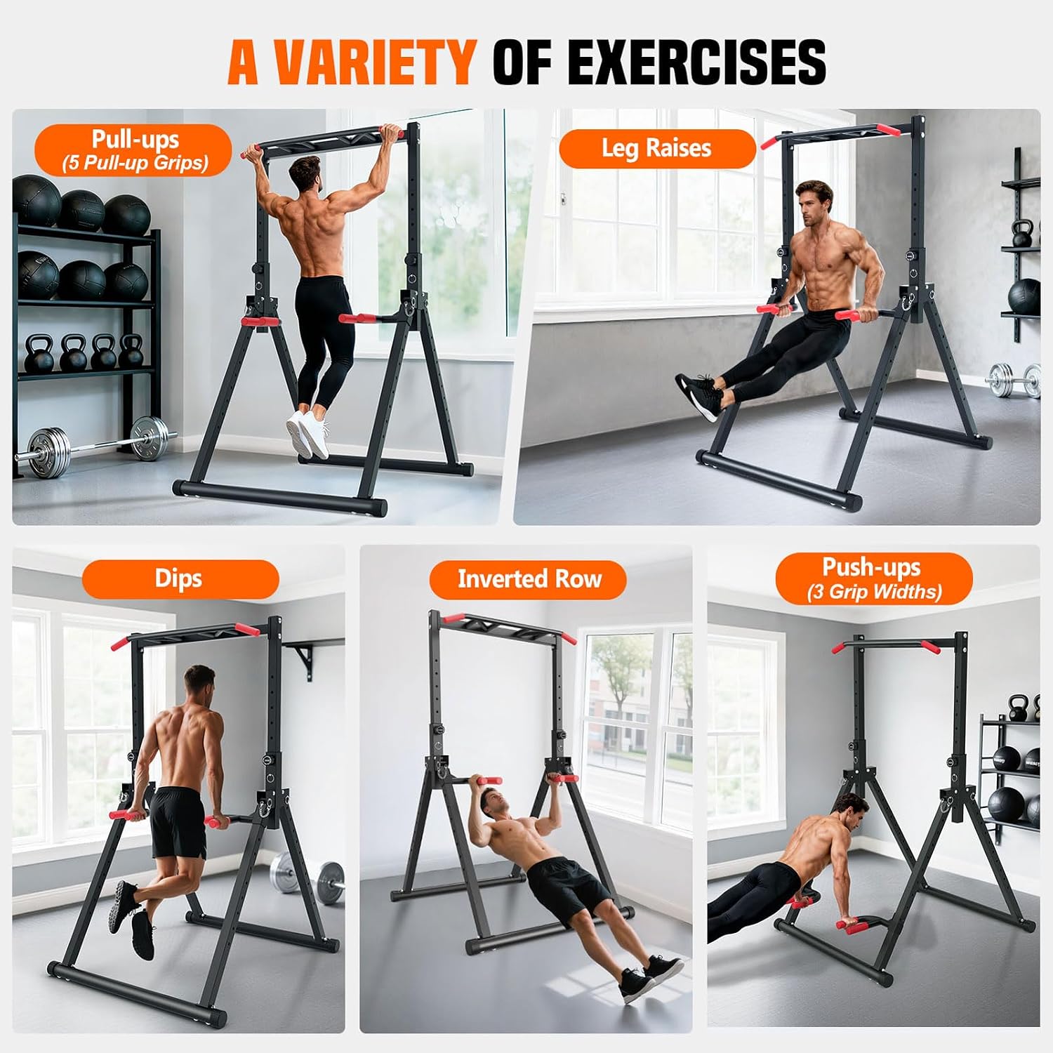 Stasiun Latihan Lipat Power To - Pull Up Bar Tower ulasan dan harga