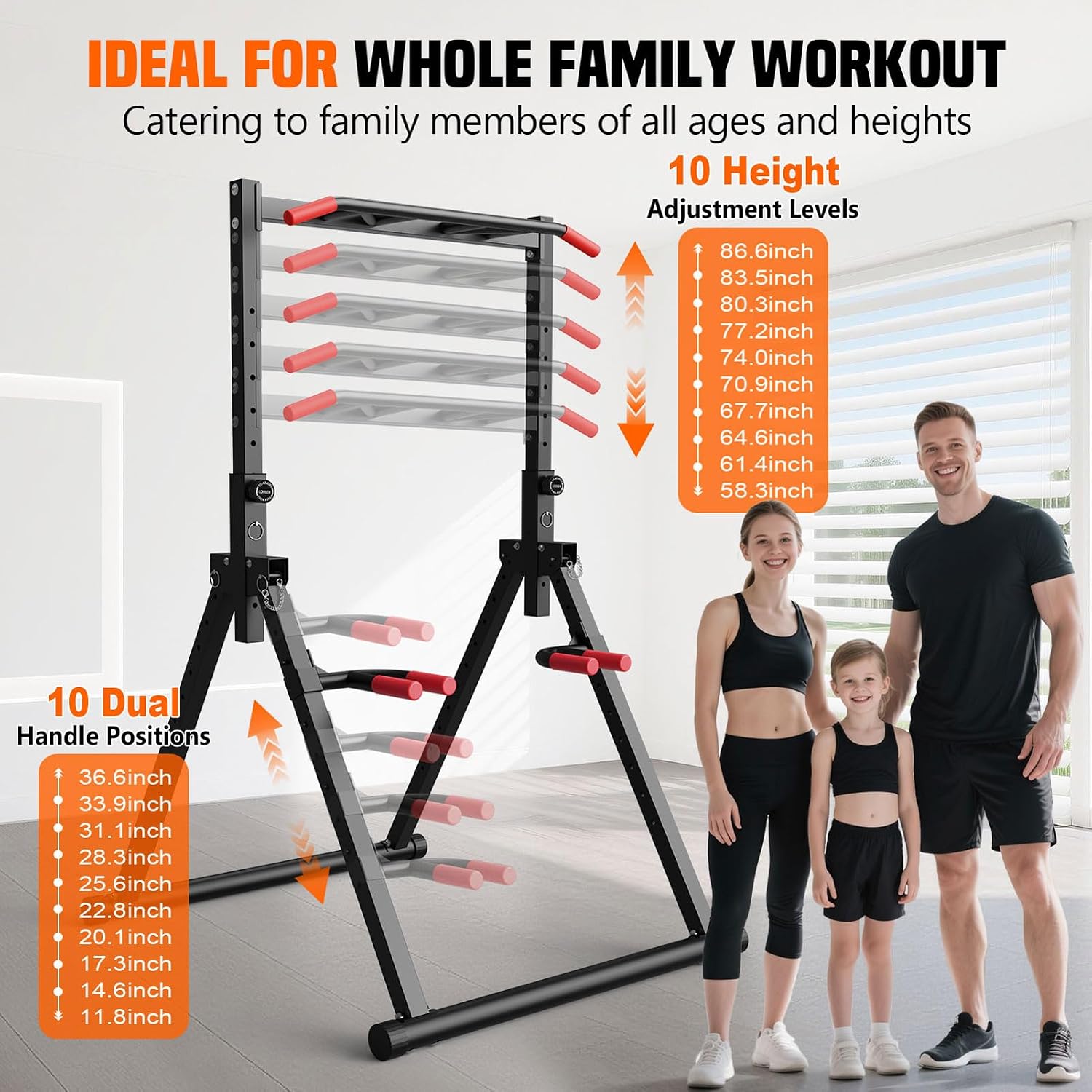 Stasiun Latihan Lipat Power To - Pull Up Bar Tower ulasan dan harga