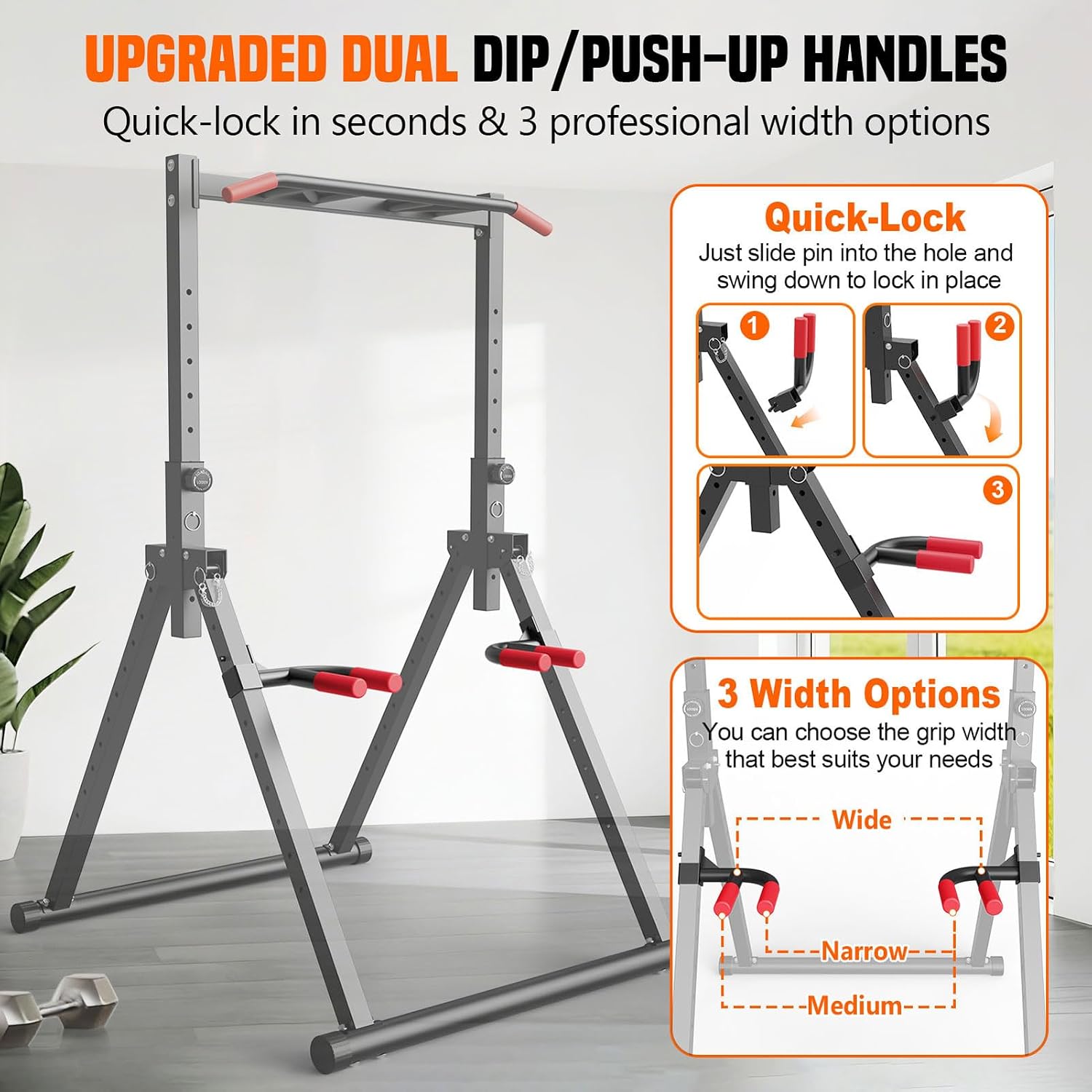 Stasiun Latihan Lipat Power To - Pull Up Bar Tower ulasan dan harga