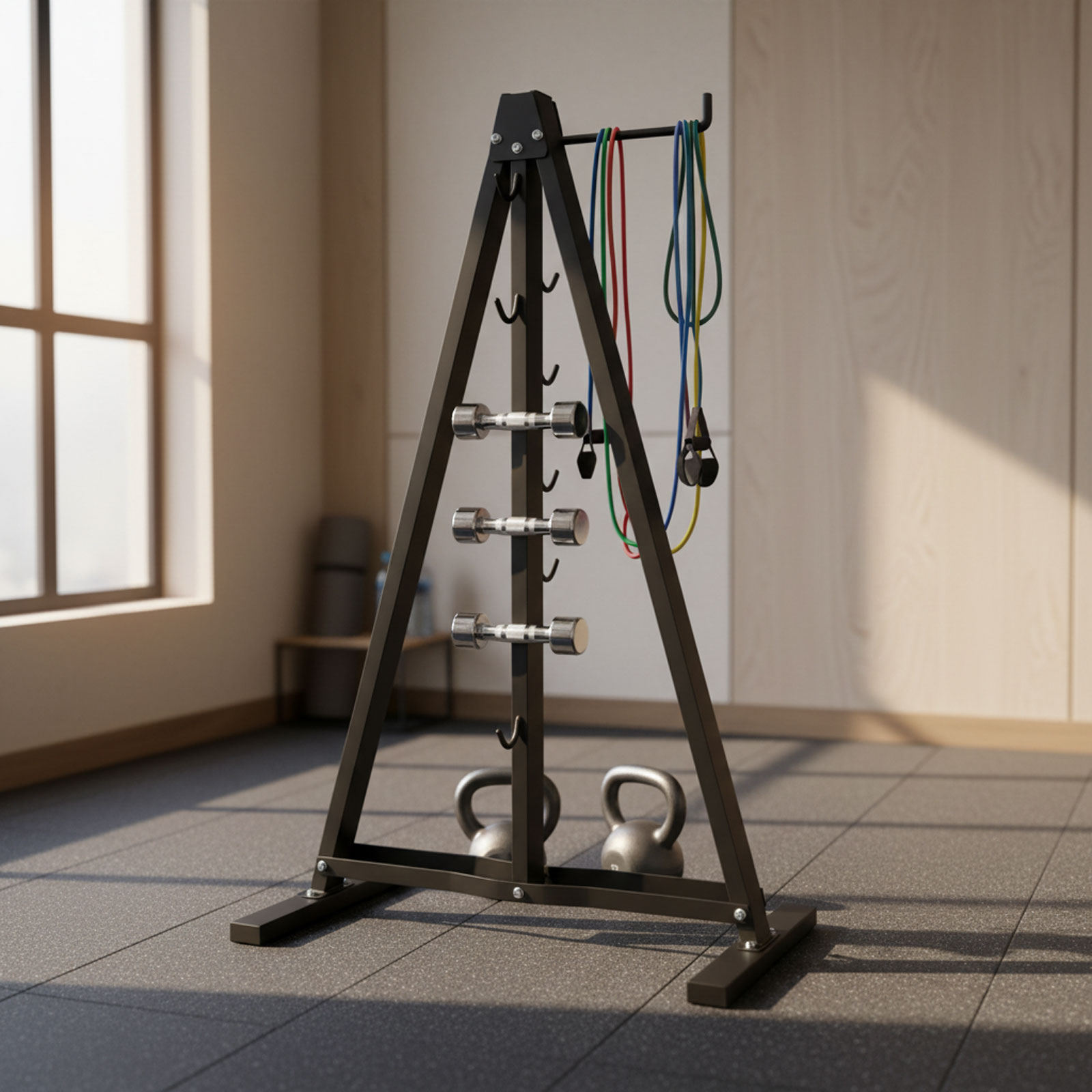 Rak Penyimpanan Alat Latihan L - Lat Pulldown Cable ulasan dan harga