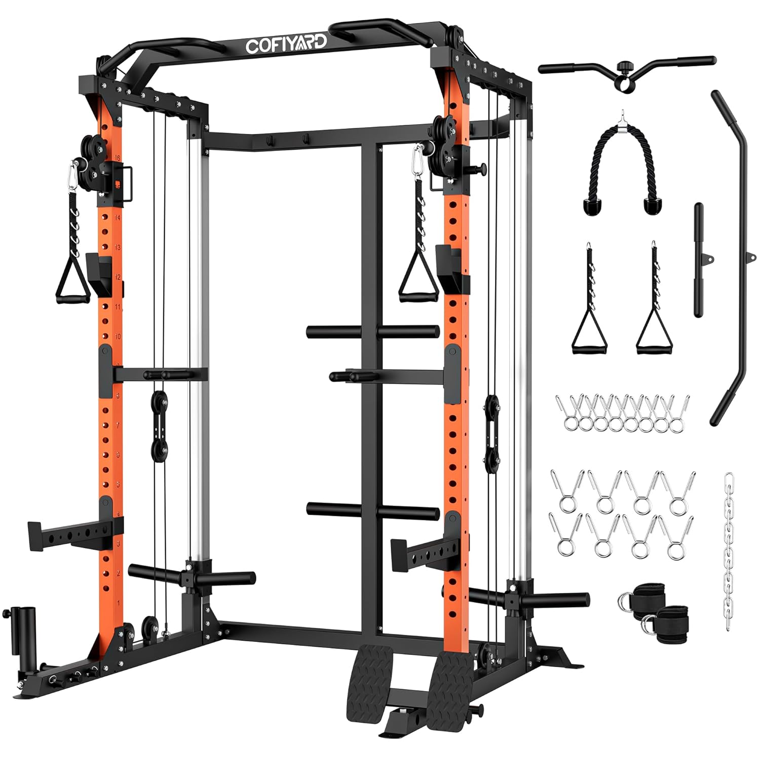 Power Cage, Power Rack dengan  - Pulley Home Gym ulasan dan harga