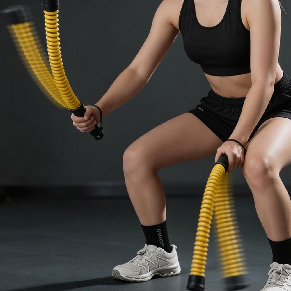 2 buah Tali Latihan Tanpa Kabe - Battle Rope Heavy ulasan dan harga