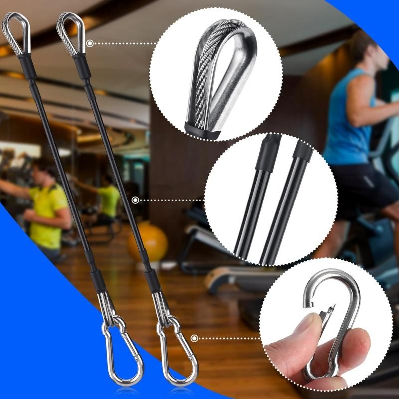 1/2 Buah Ekstensi Kabel Gym Ko - Lat Pulldown Cable ulasan dan harga