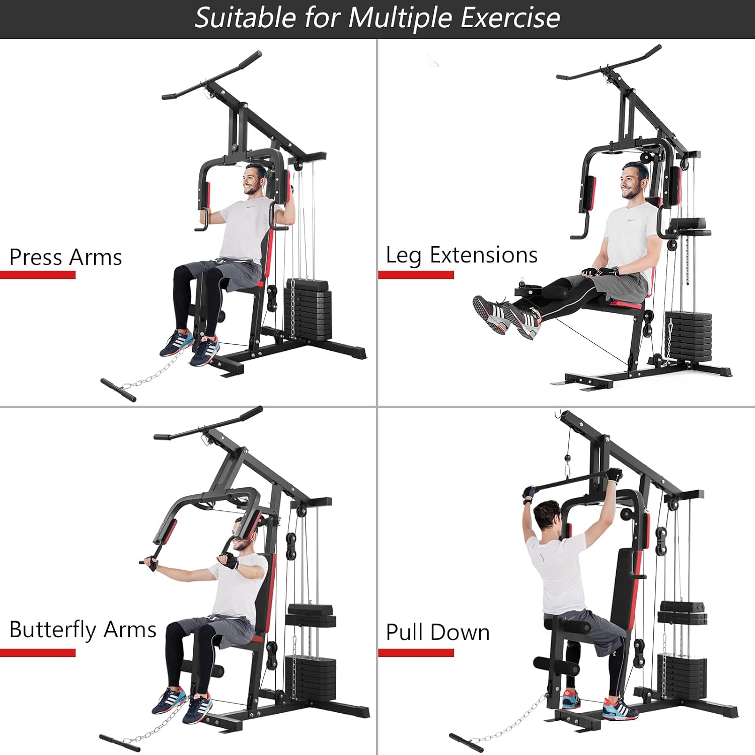 Peralatan Latihan Kekuatan Mul - Home Gym Total Fitness ulasan dan harga