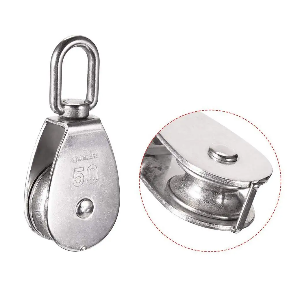 1 Buah Roda Katrol Kabel Baja  - Pulley Home Gym ulasan dan harga