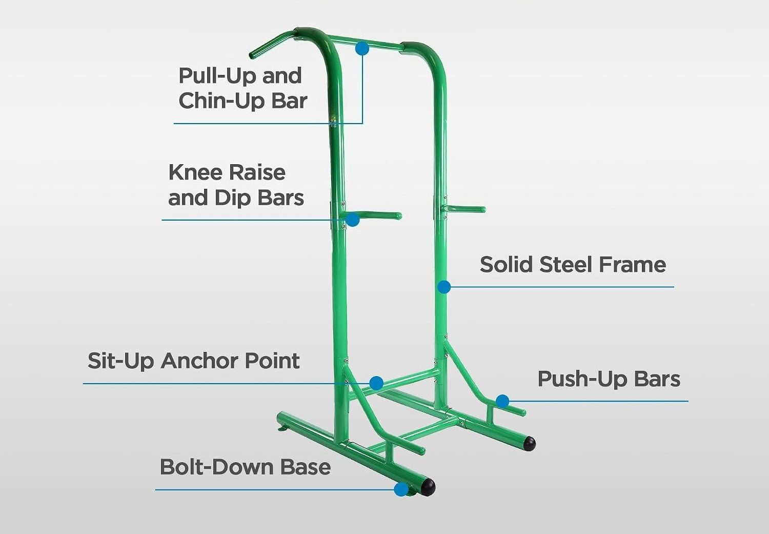 Tiang Pull Up Bar Berdiri Send - Pull Up Bar Tower ulasan dan harga