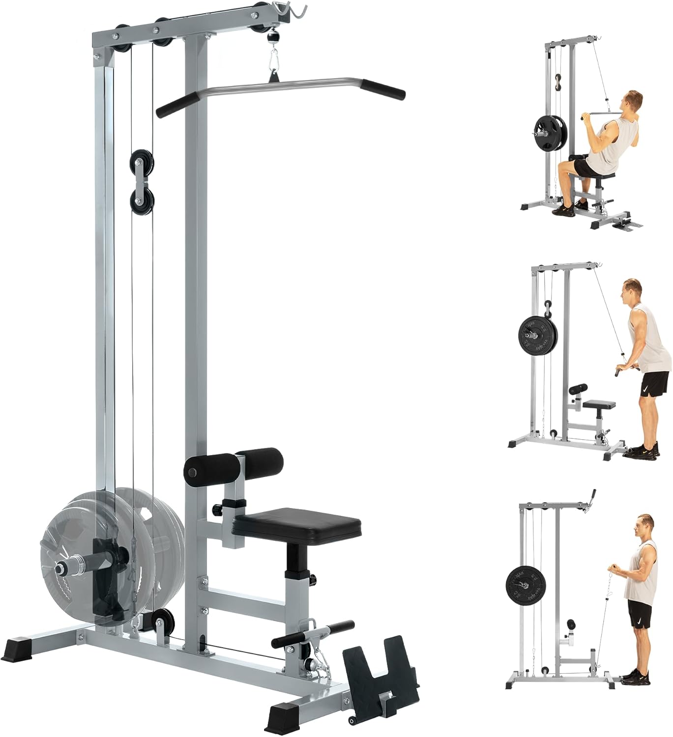 Alat Fitness Gym, Logam Kokoh, - Lat Pulldown Cable ulasan dan harga