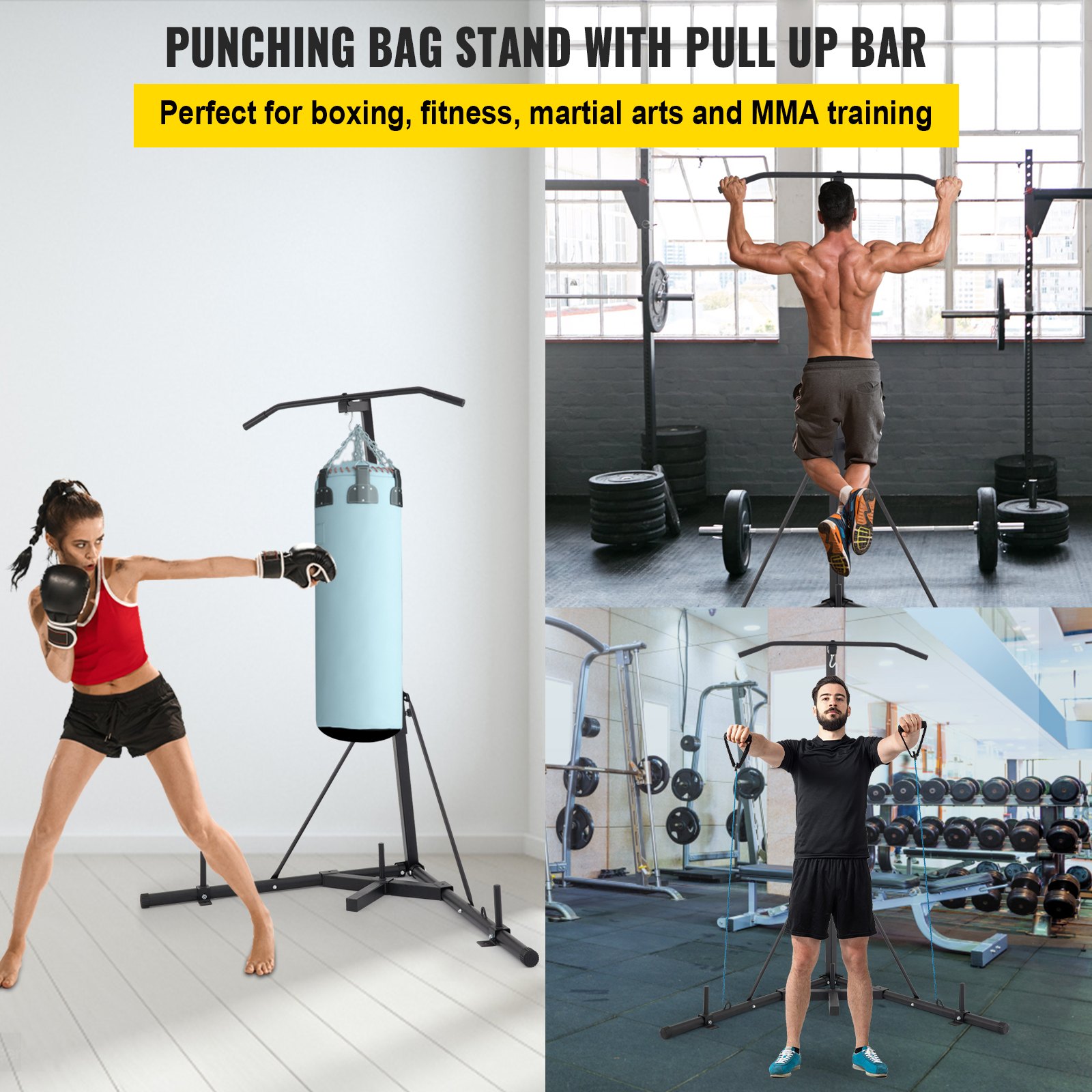 Rak Sandbag Berbobot dengan Al - Home Gym Youtube ulasan dan harga