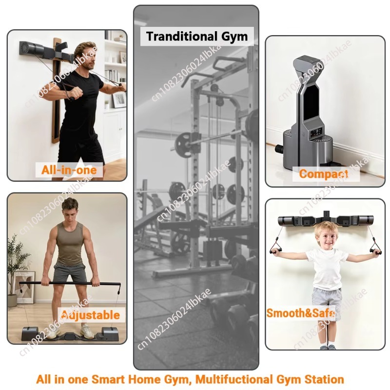 Pelatih tali pintar multi-fung - Home Gym Total Fitness ulasan dan harga