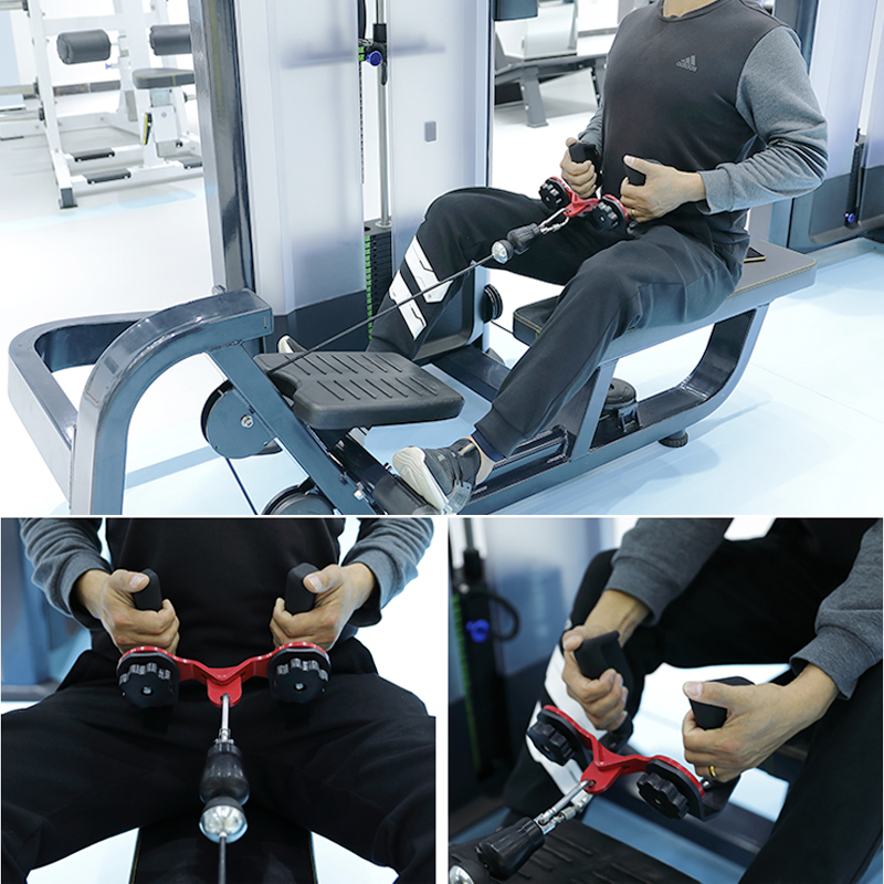 Mesin Kabel Pulley Gym Bar Pul - Lat Pulldown Cable ulasan dan harga