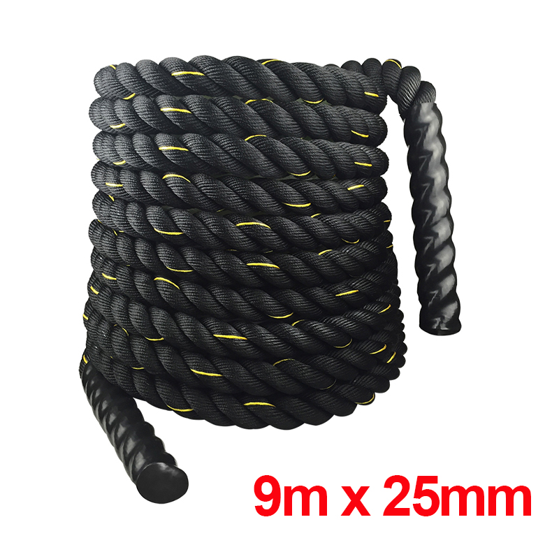 Tali Latihan Fitness 9M/12M/15 - Battle Rope Heavy ulasan dan harga